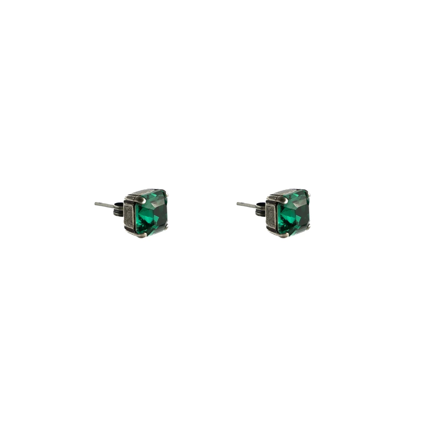 Lex Rock Studs - Emerald