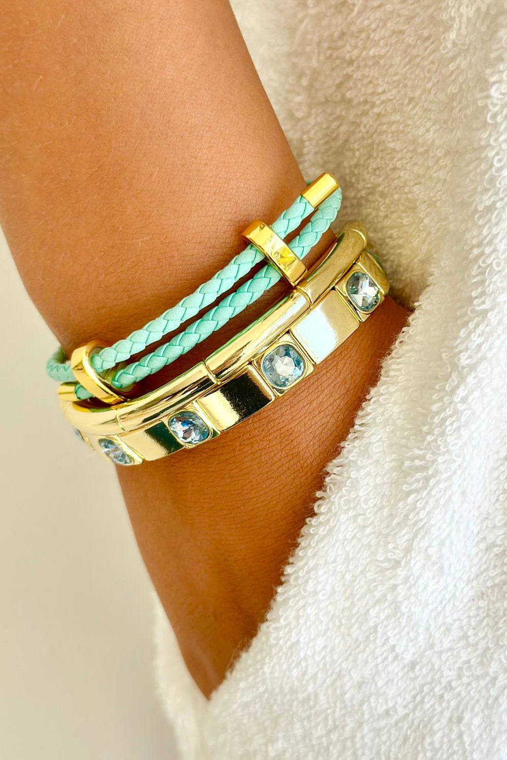 Mint Rope Bracelet