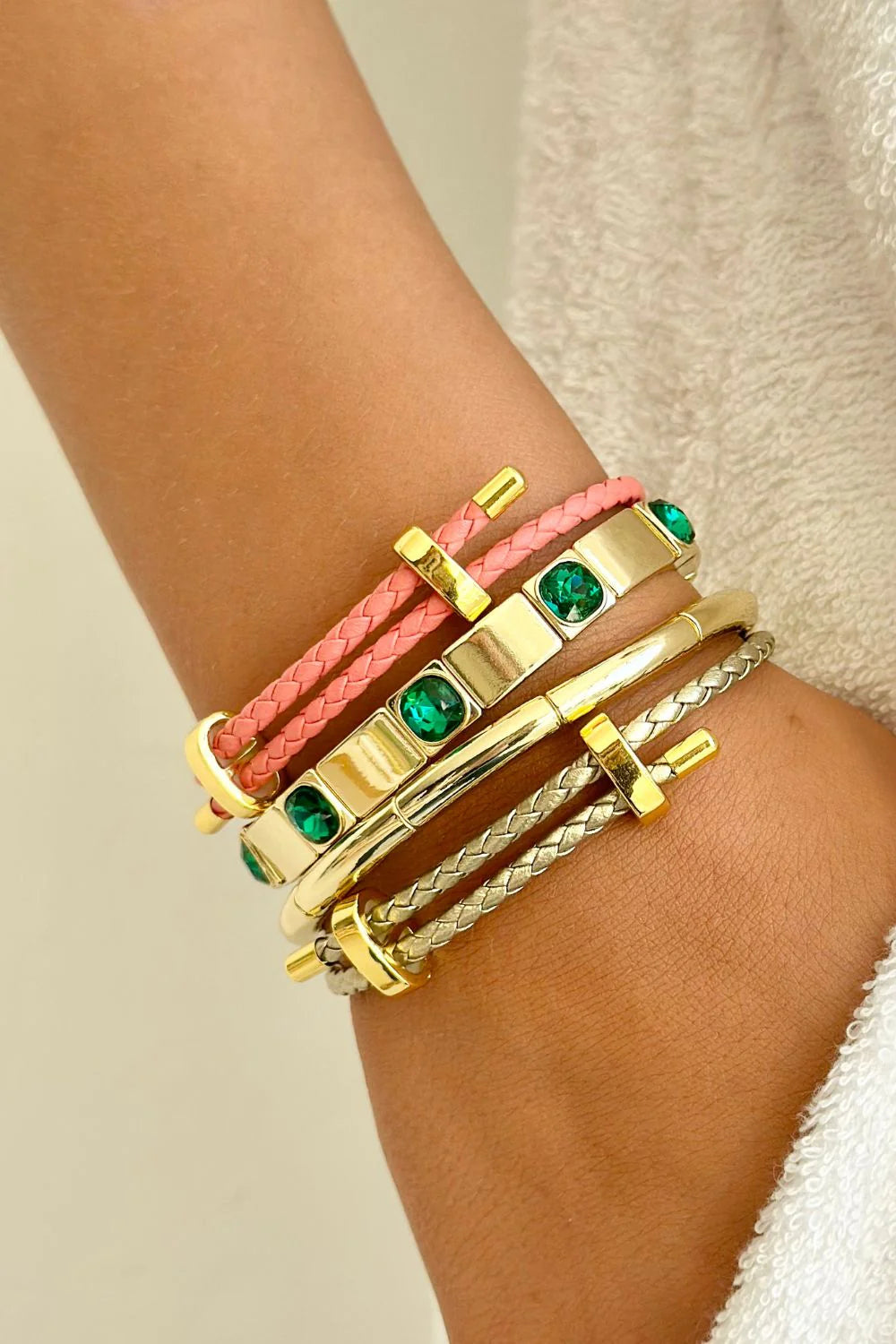 Silver Rope Bracelet