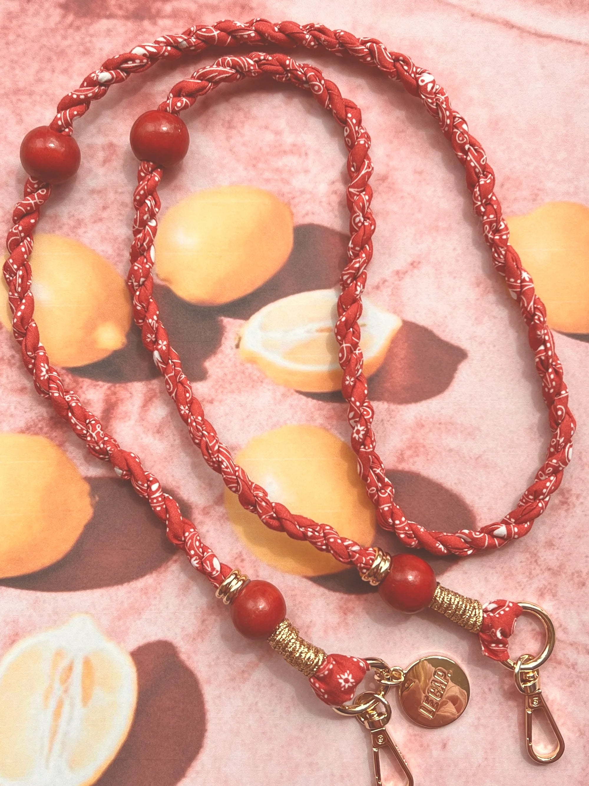 Crossbody Phone Strap - Red