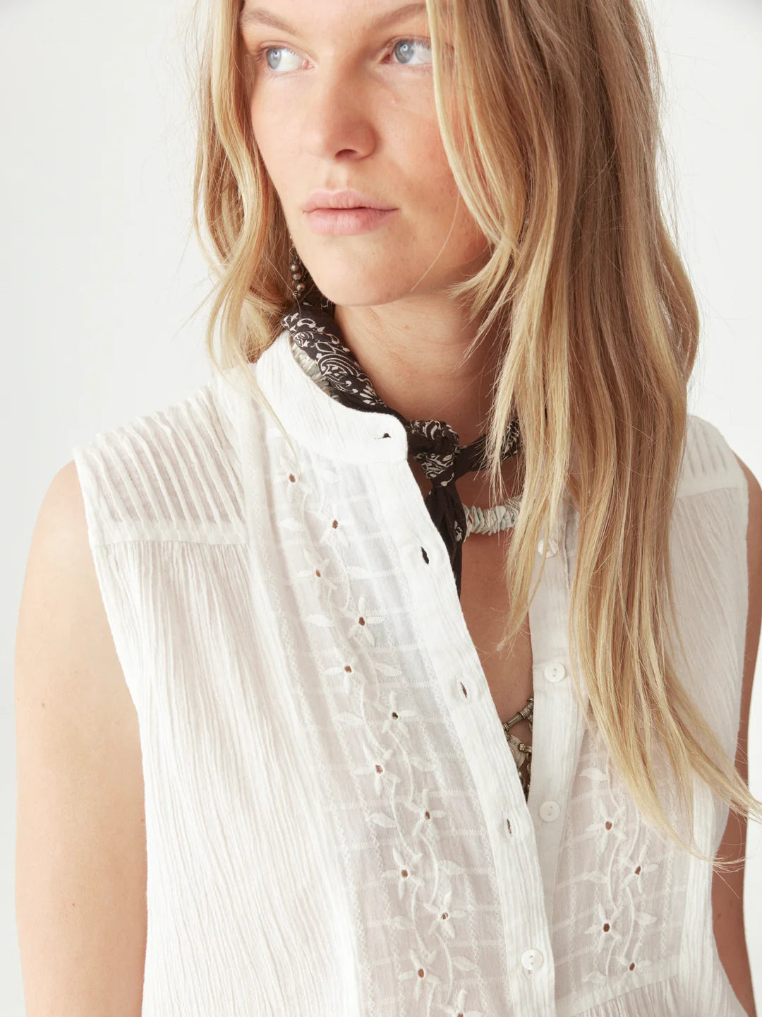 Samsa Blouse - Cloudy Shell