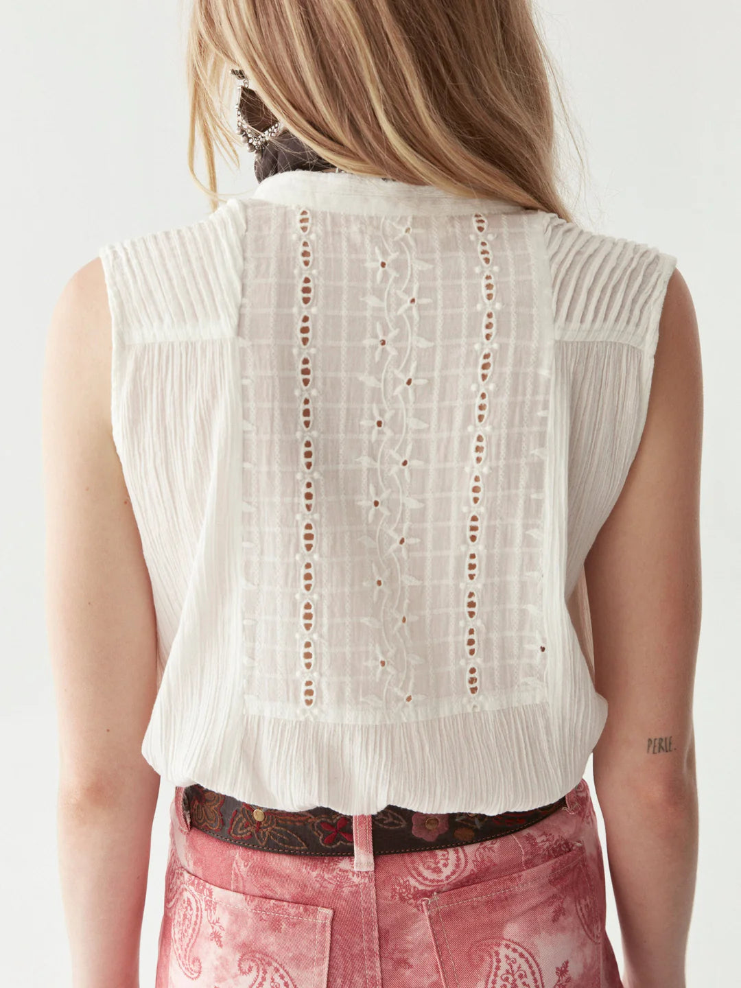 Samsa Blouse - Cloudy Shell