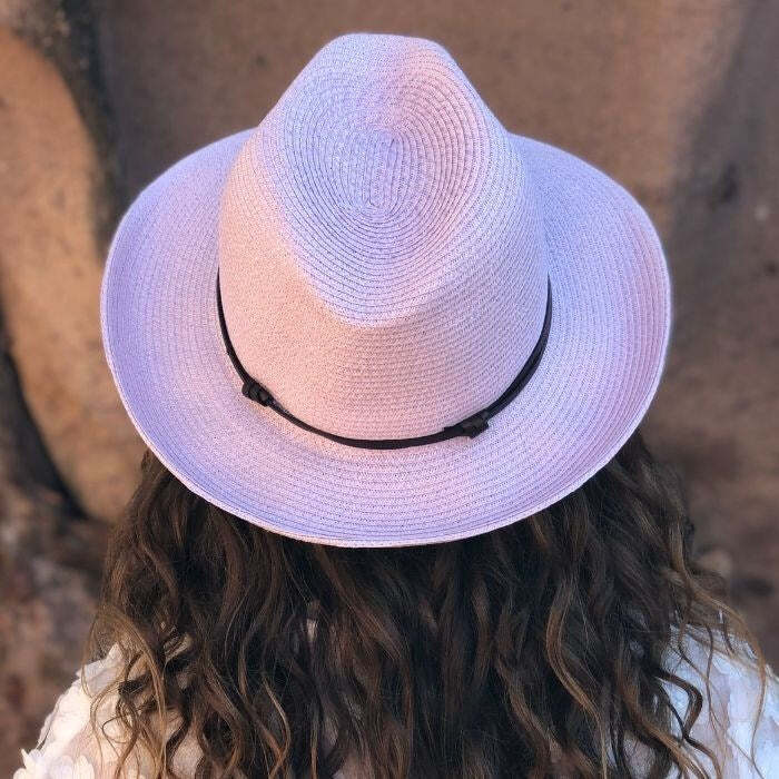 Borsalino Hat - Lilac