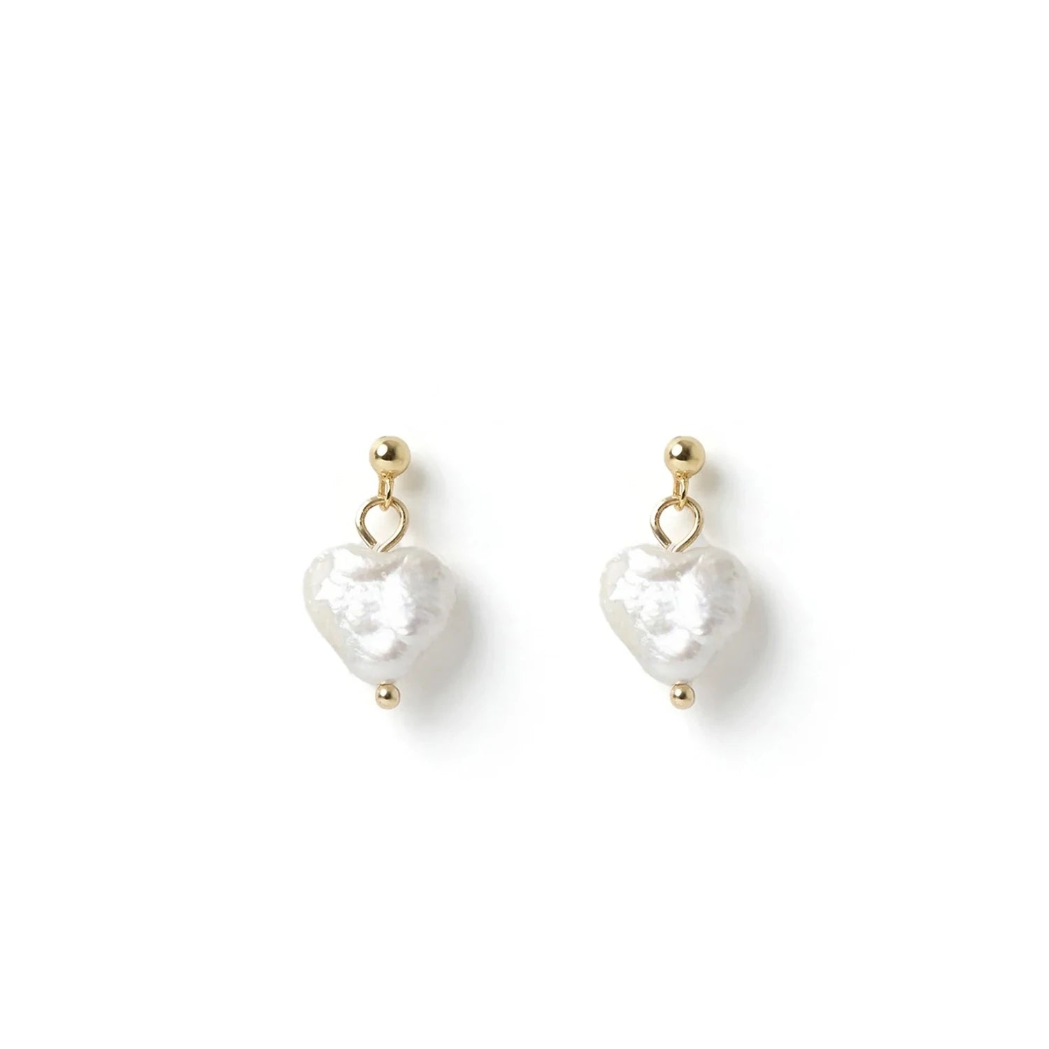 Lover Gold & Pearl Earring