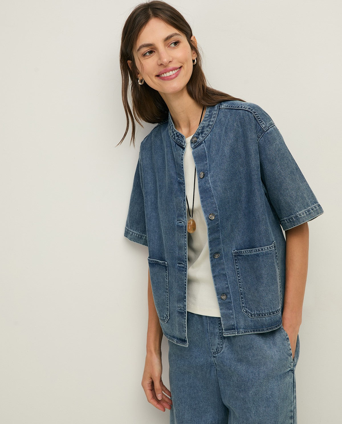 Lyocell Denim Jacket