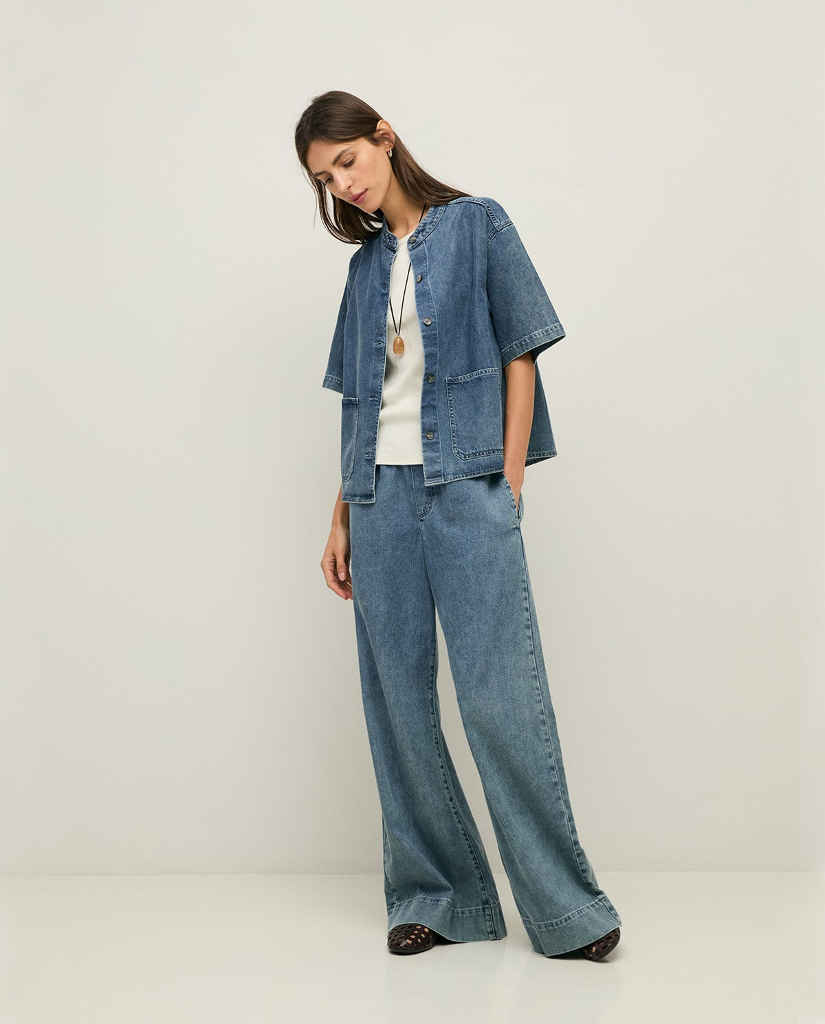 Lyocell Denim Jacket