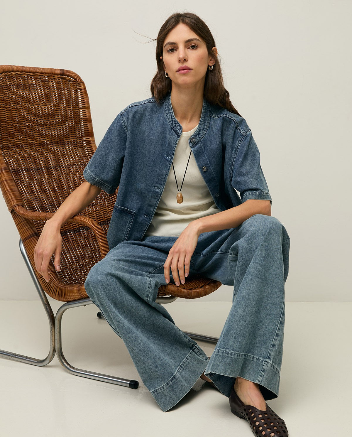 Lyocell Denim Jacket