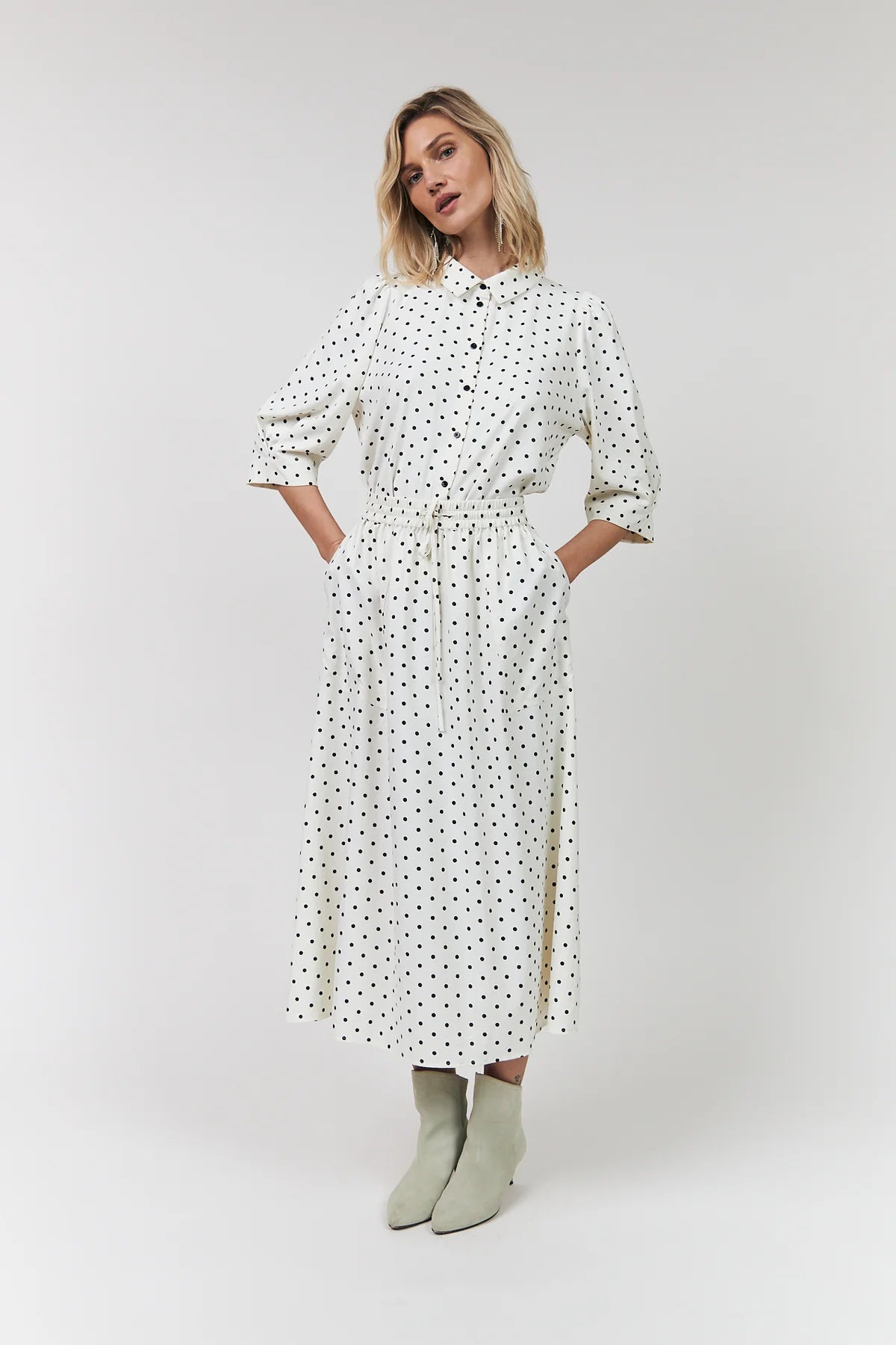 Akane Skirt - Dot Print