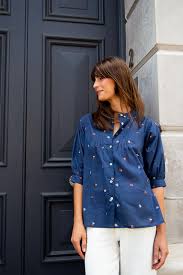 Amelia Shirt - Boat Print