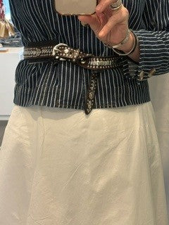 B Belt - Betty Dark Brown