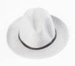 Borsalino Hat - Light Grey