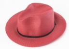 Borsalino Hat - Raspberry