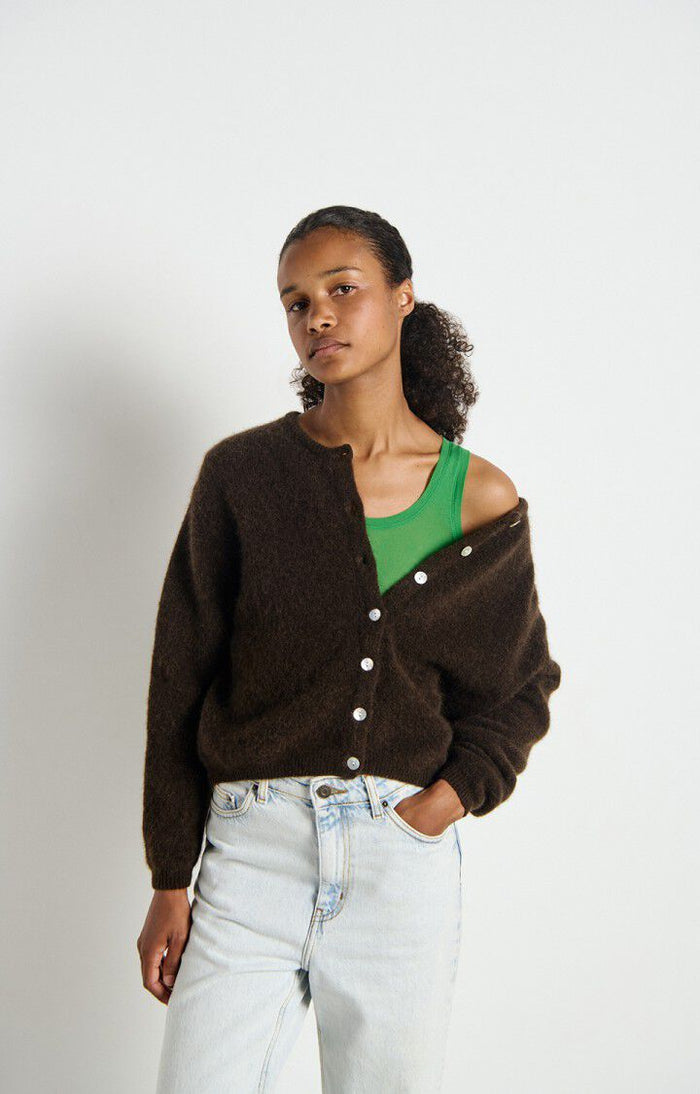 Vitow Cardigan - Coffee Melange