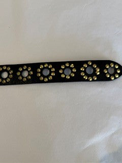 B Belt - Diana Black/Gold