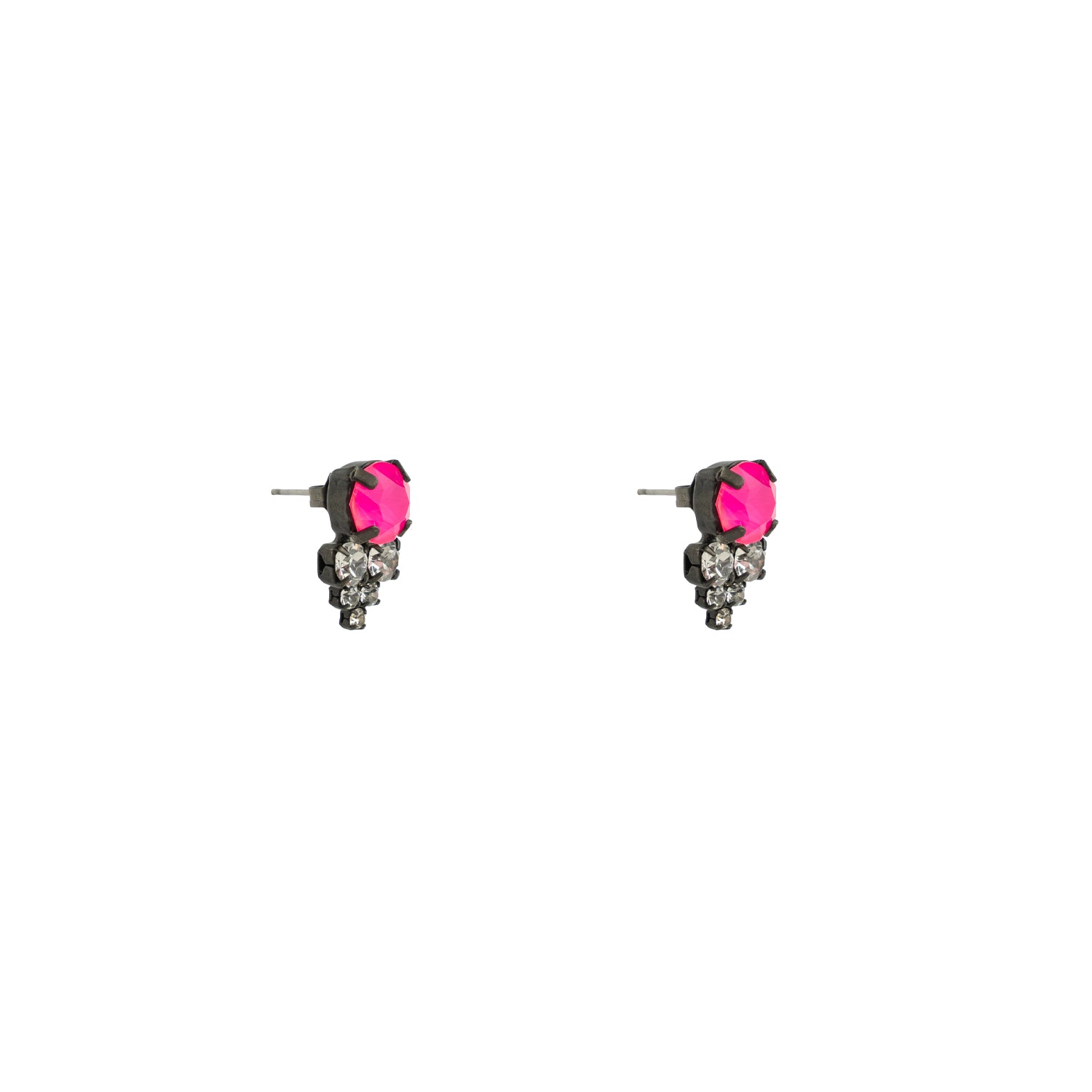 Electra Studs - Electric Pink