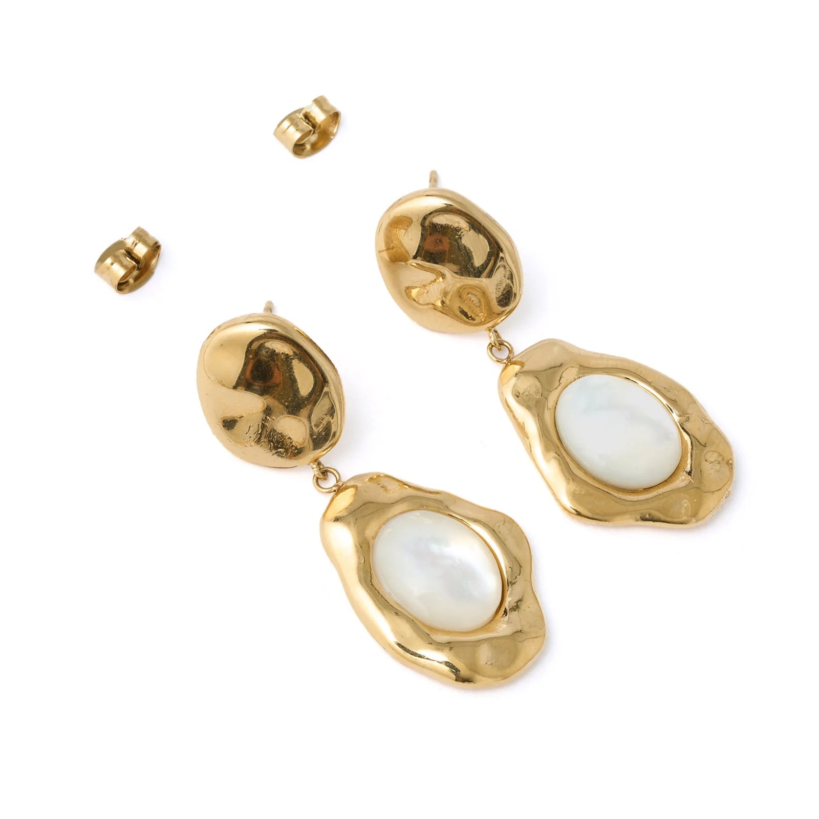 Florentine Mother Of Pearl Earrings