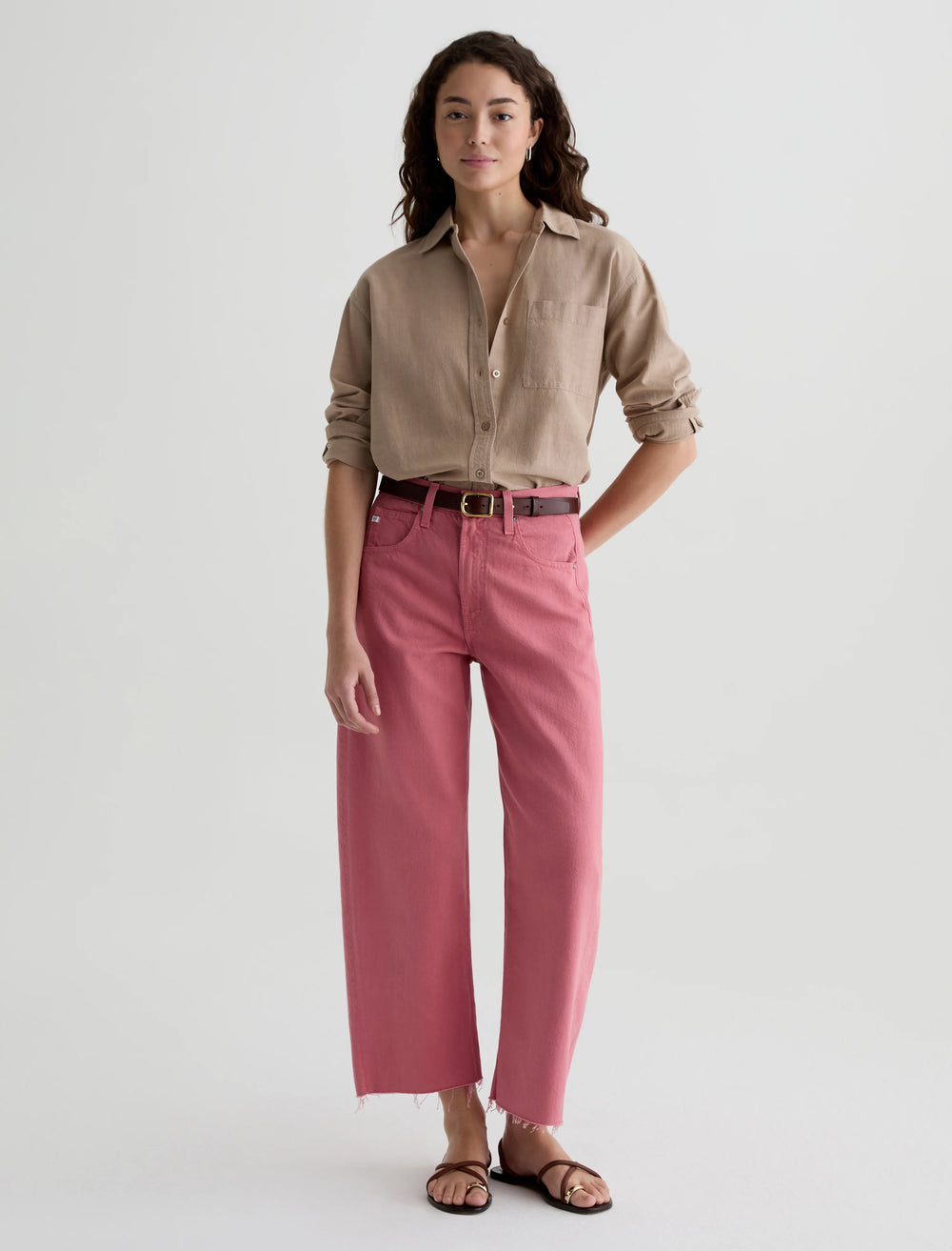 Hattie Crop - Peony