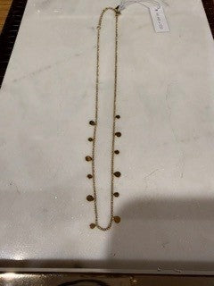 Gold Dot Necklace