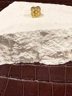 Gold Flower (Filled) Studs