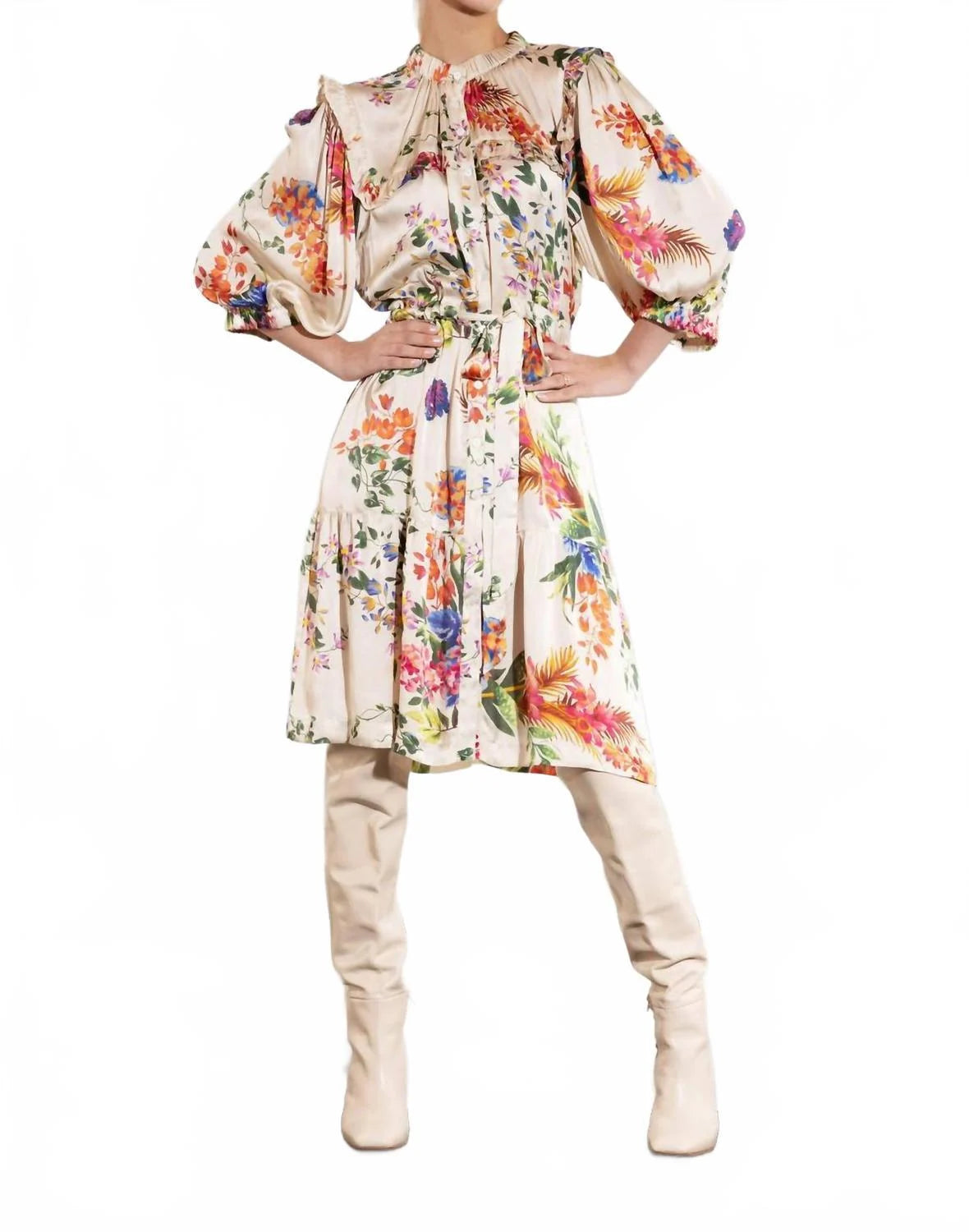 Kara Dress - Vanilla