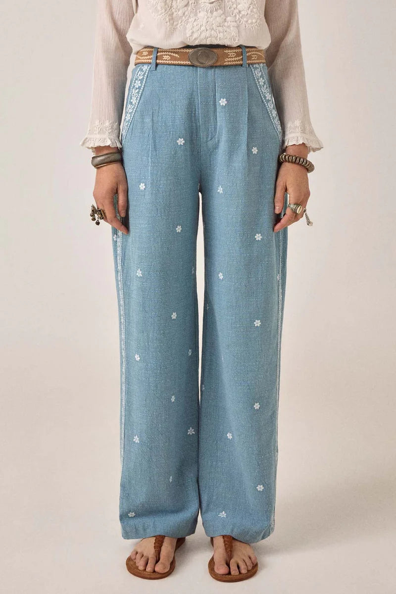 Karma Pant - Nomad Blue
