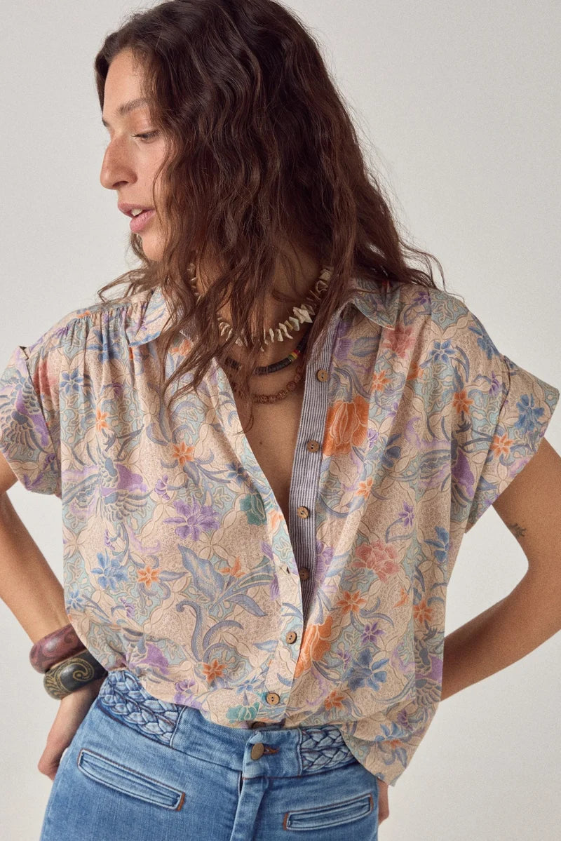 Pua Shirt - Maui Sunset