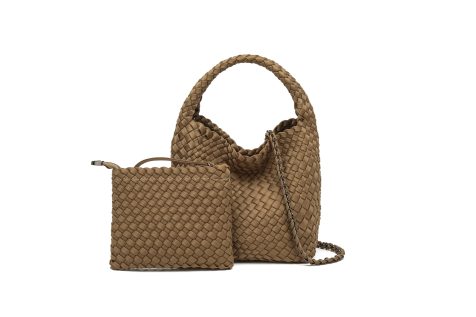 Neoprene Bag Medium - Latte