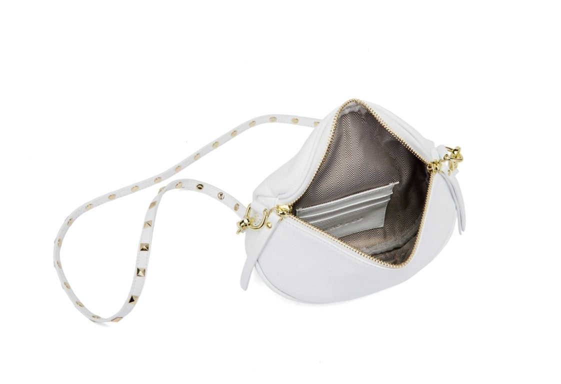 Mini Obsessed Cross Body Bag - White