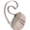 Obsessed Cross Body Bag - Toffee/Gold, Leather Strap