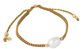 Pearl Rope Bracelet - Antique Gold