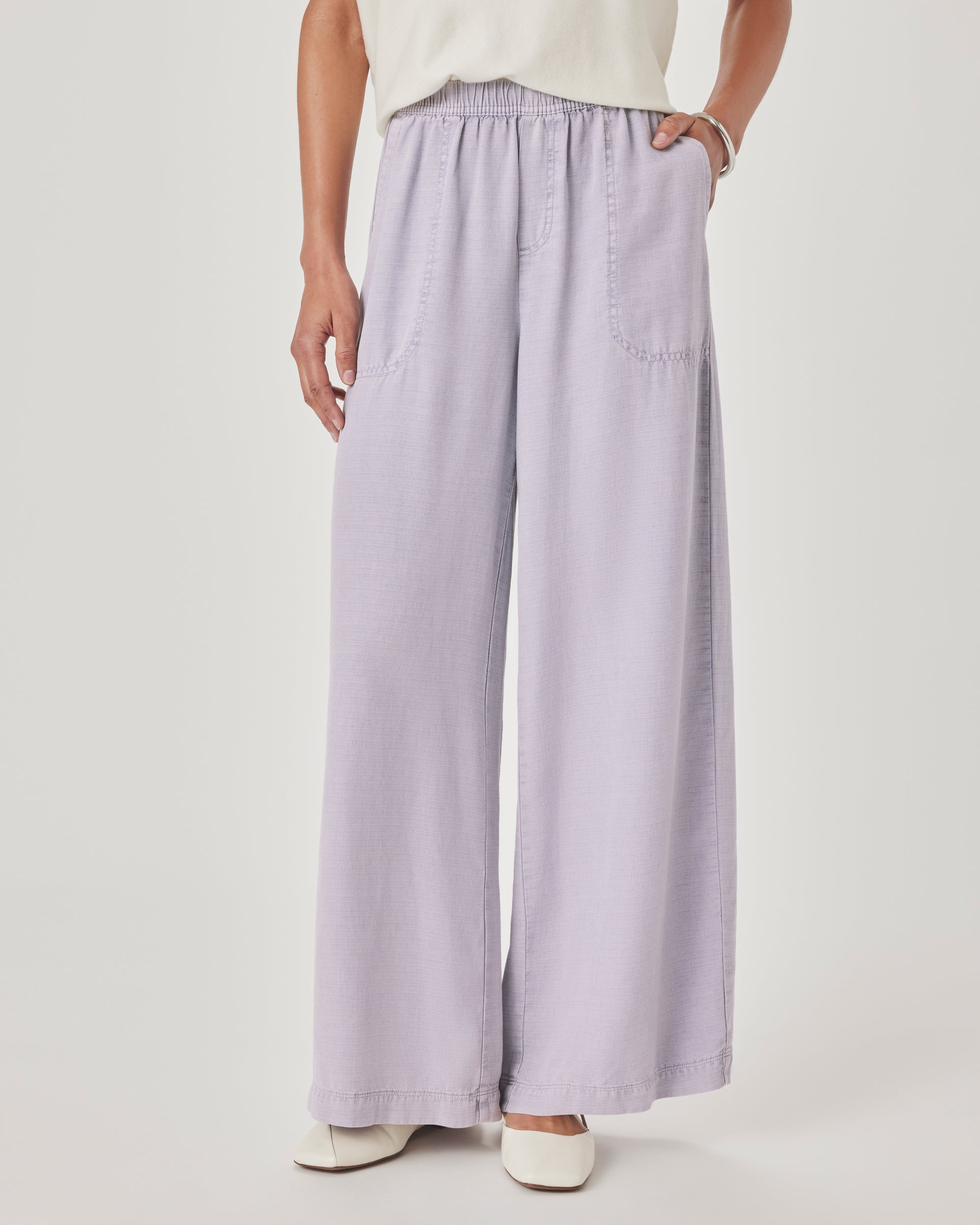 Angie Palazzo Pant - Lavender