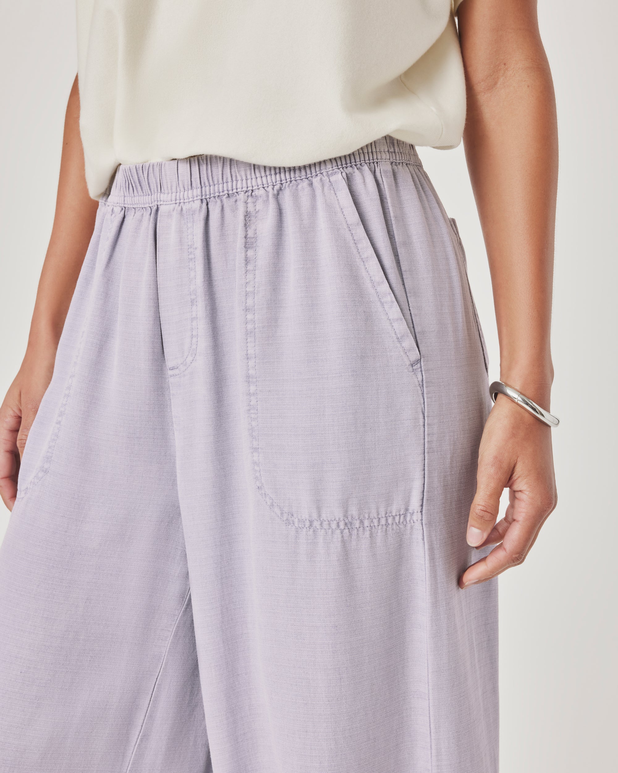 Angie Palazzo Pant - Lavender