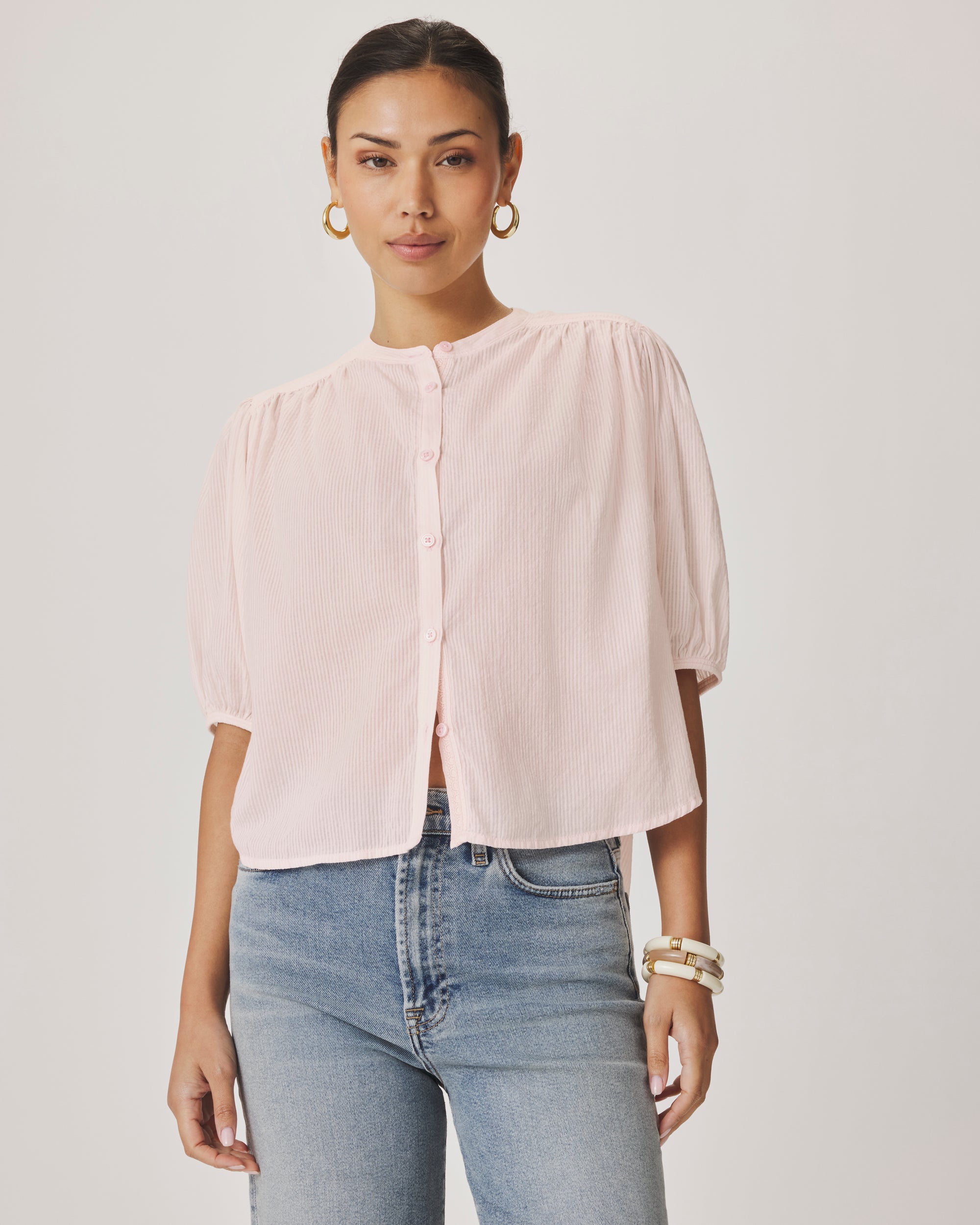 Madelyn Blouse - Rose Petal
