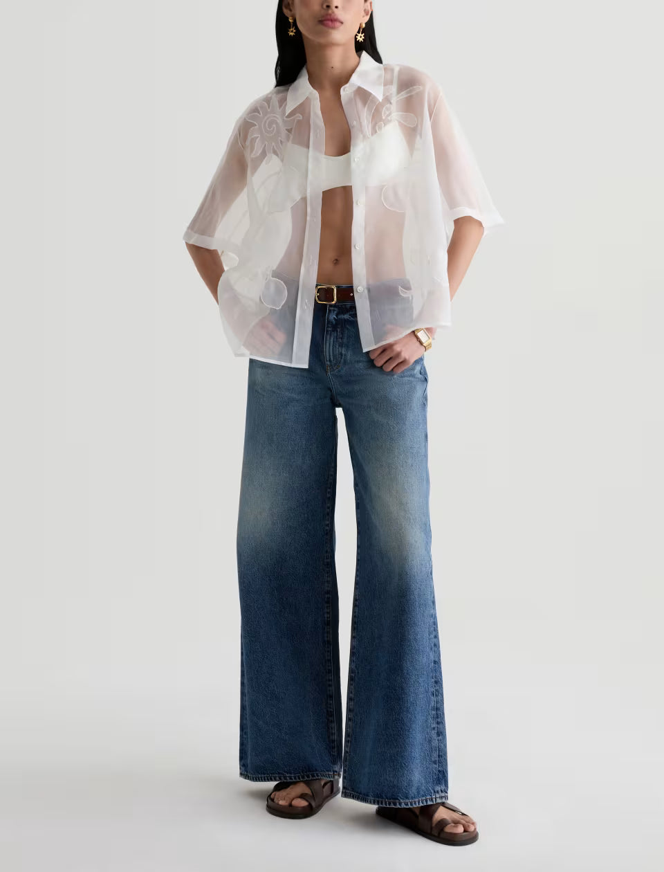 Saige Wide Leg - Nostalgia