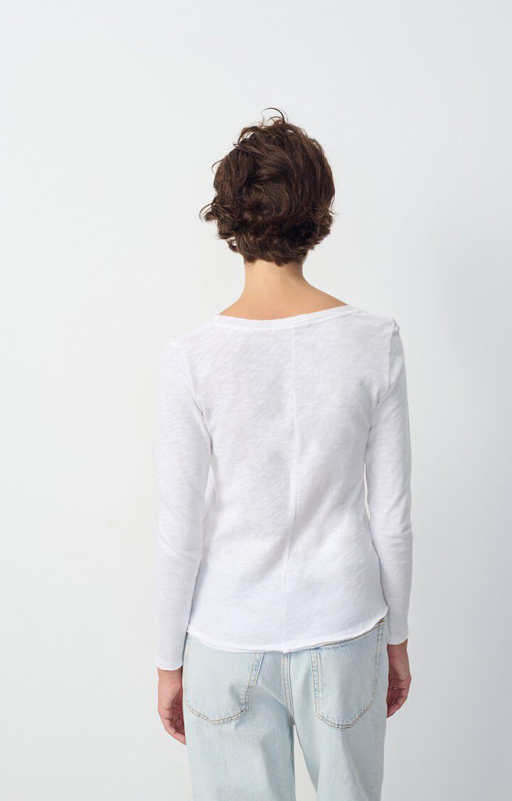 SON34 Womens Long Sleeve Tee  - White