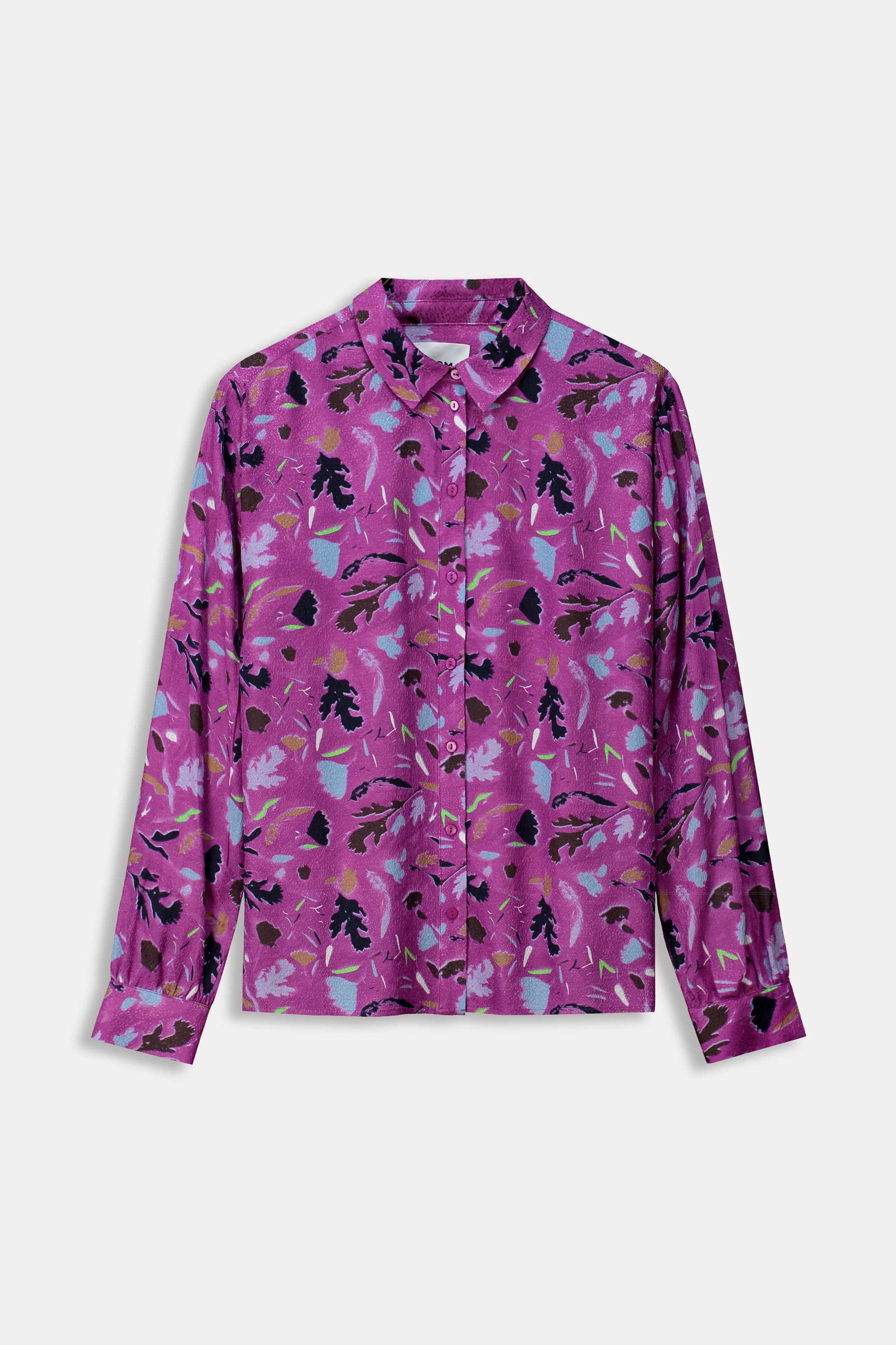 Pink Blouse - Milly Featherfest Cactus Pink