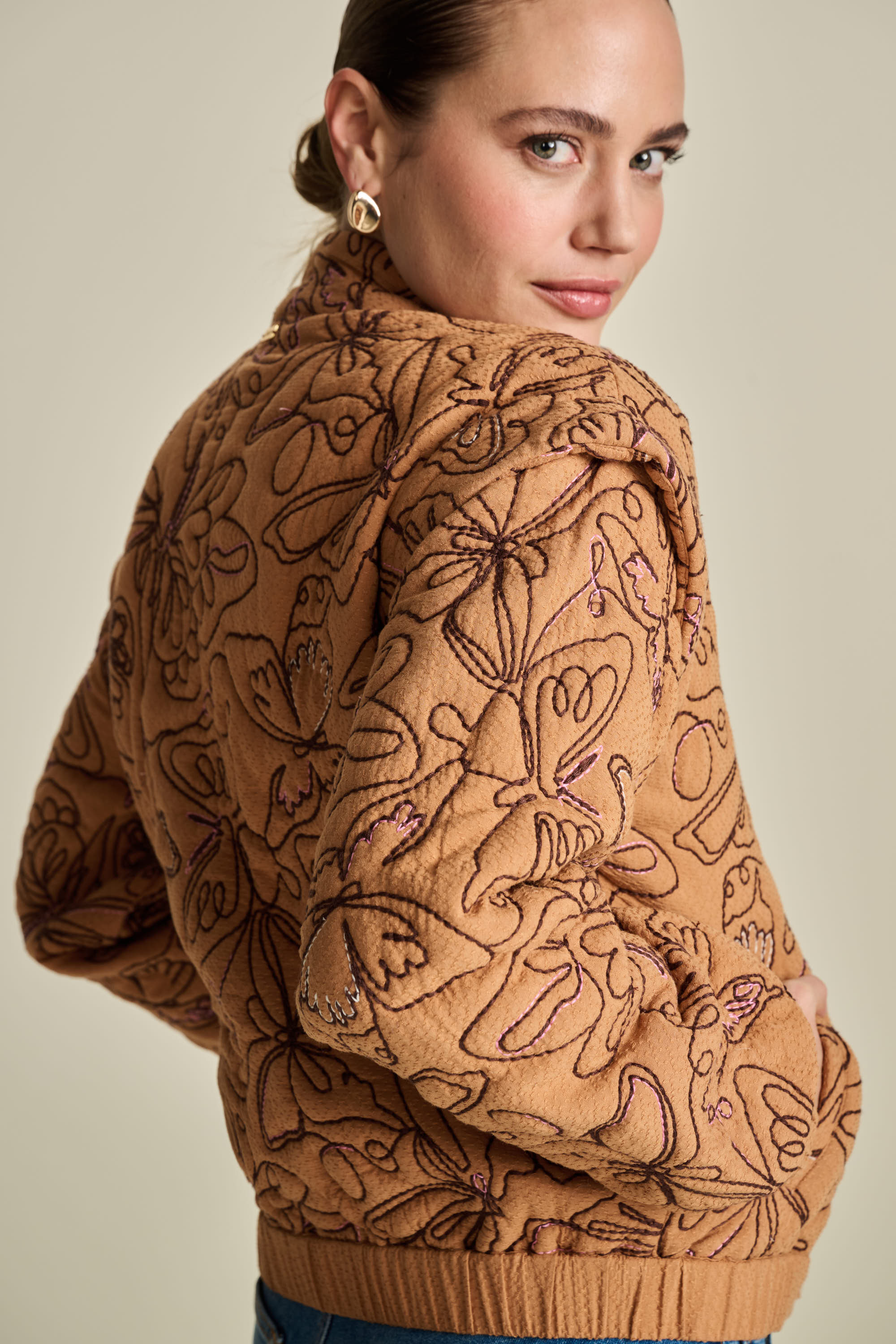 Butterfly Jacket - Sugar Brown