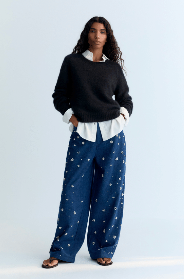 Lia Pant - Blue Denim