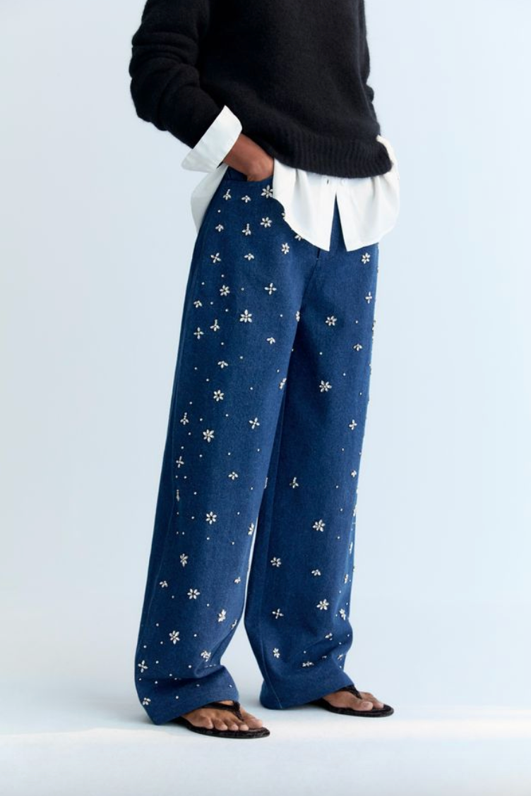 Lia Pant - Blue Denim