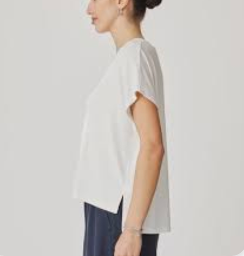 Amaya V Neck Top - White