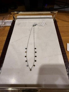 Silver Dot Necklace