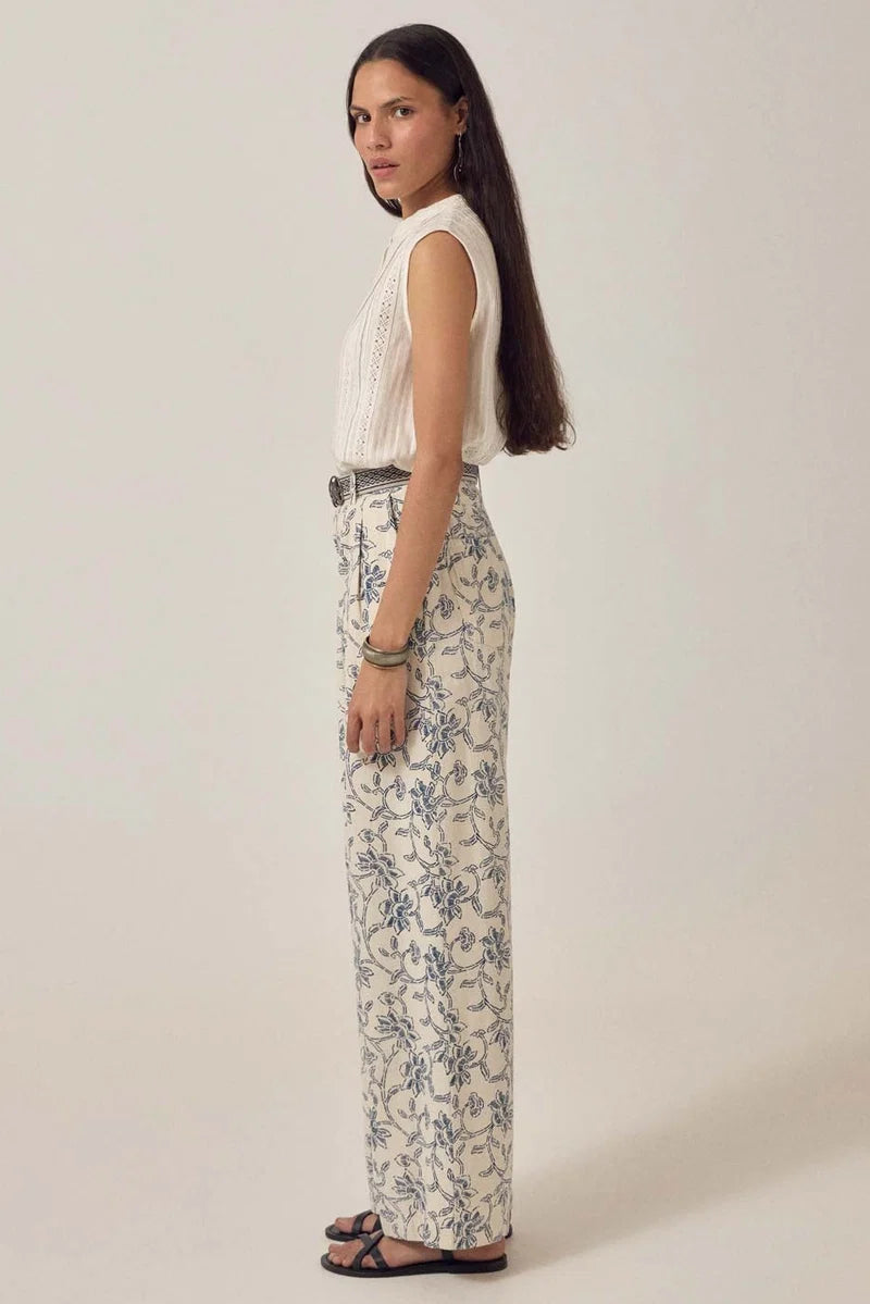 Simone Pant - White Fuji