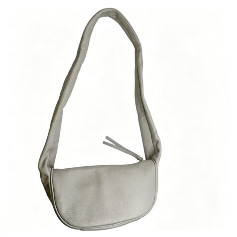 Slouch Cross Body Bag - Sand/Gold