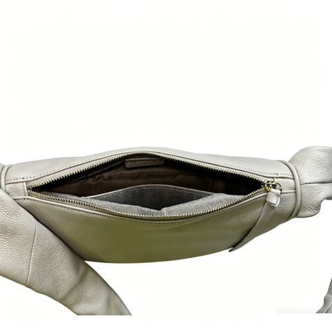 Slouch Cross Body Bag - Sand/Gold
