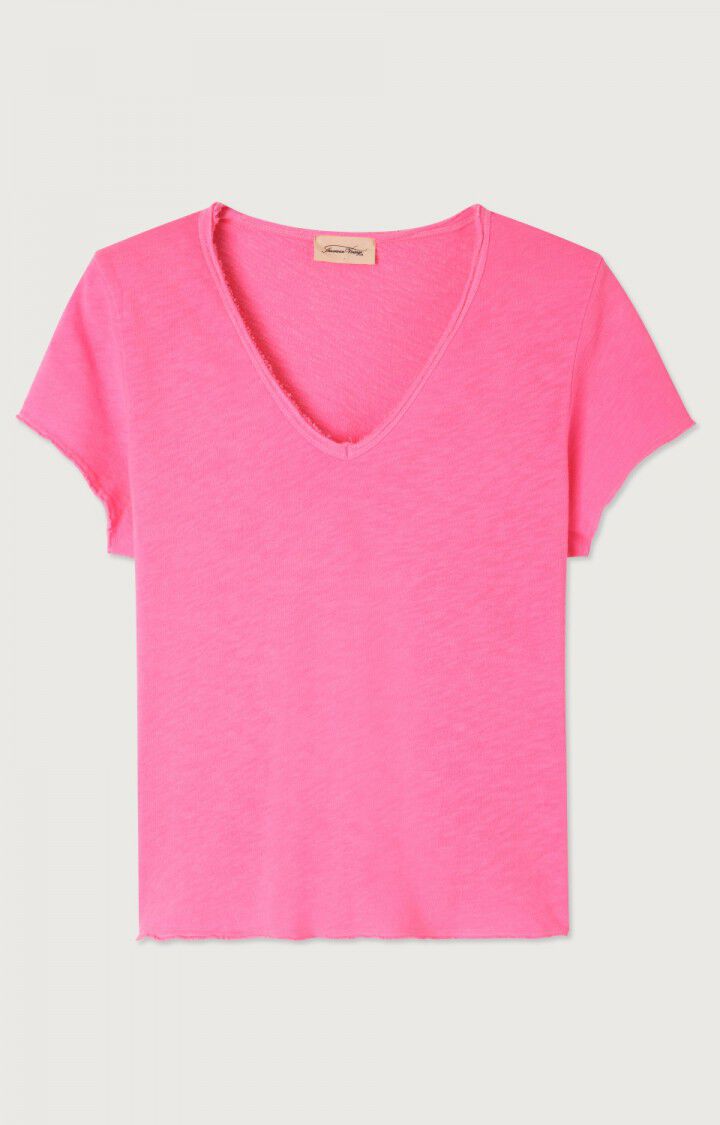 American Vintage Son T-Shirt Fluorescent Pink