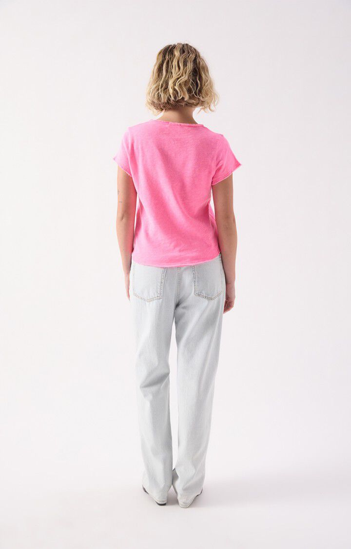 American Vintage Son T-Shirt Fluorescent Pink