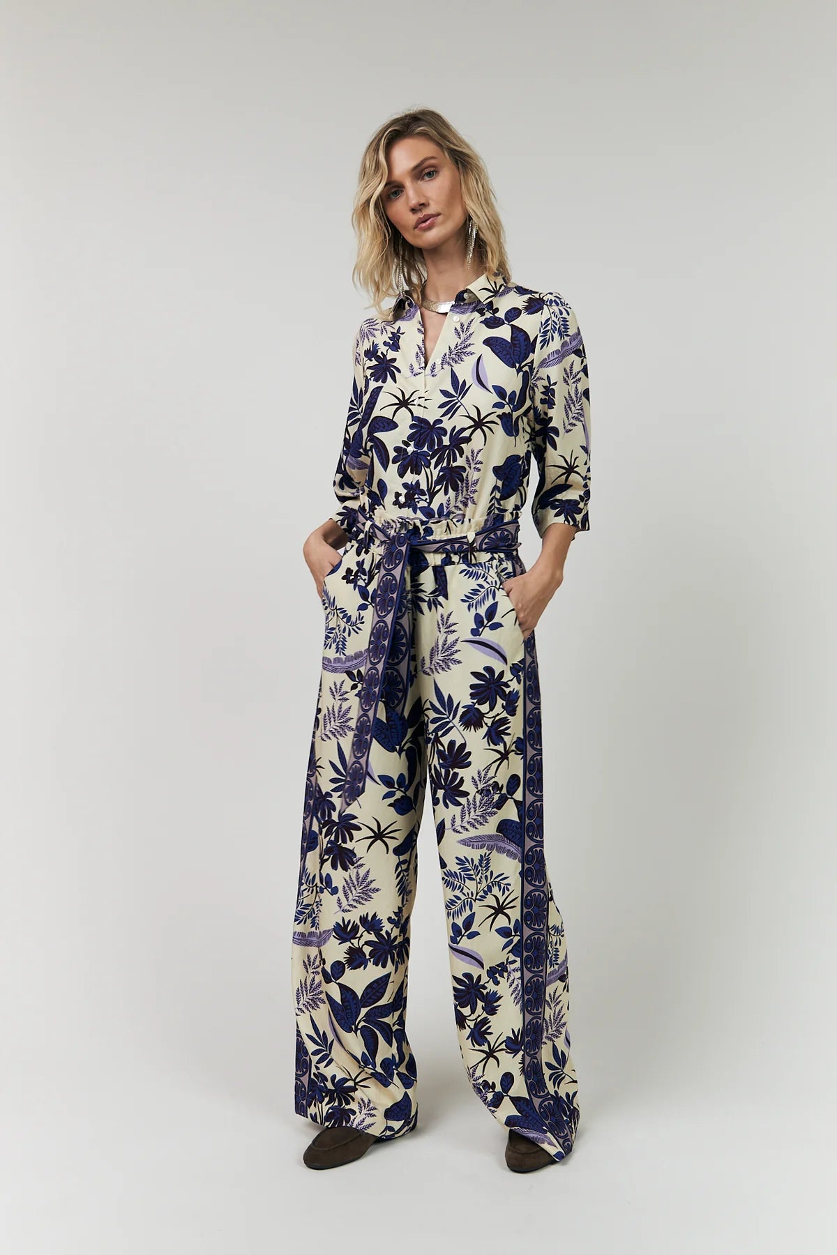 Vicky Pant - Flower Print