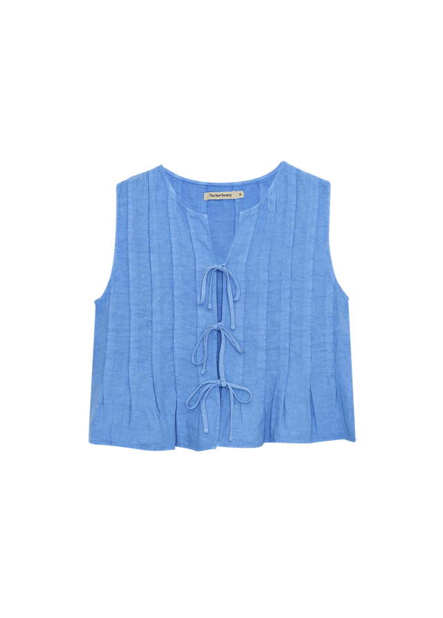 Melissa Blouse - Vista Blue