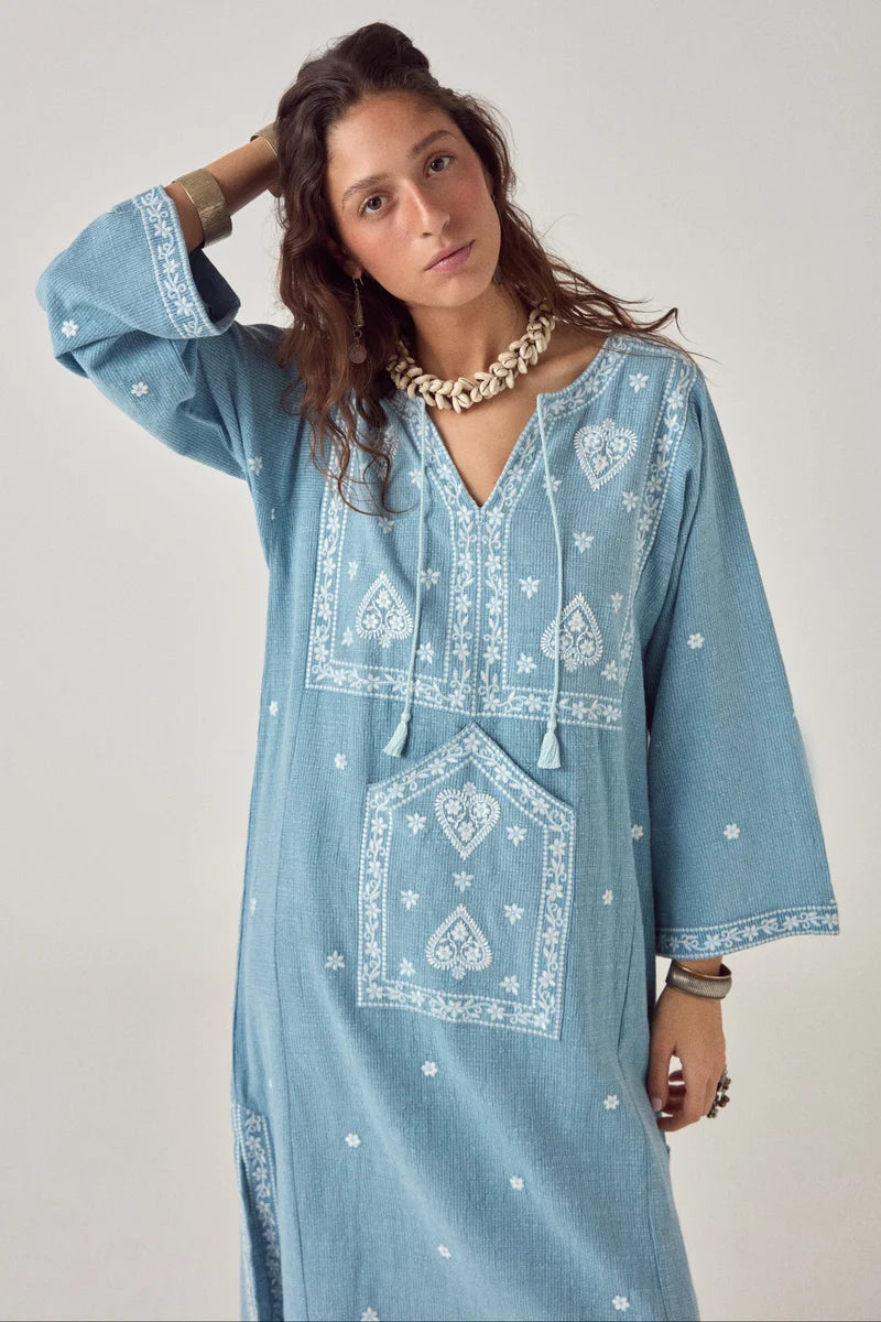 Ganga Tunic - Nomad Blue