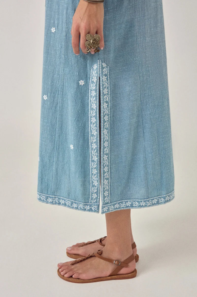Ganga Tunic - Nomad Blue